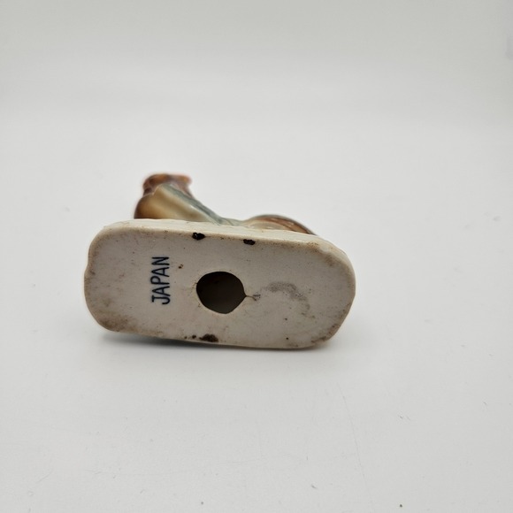 Vintage Japan Rooster Figurine Mid Century Ceramic Farmhouse Chicken Decor - Picture 5 of 7